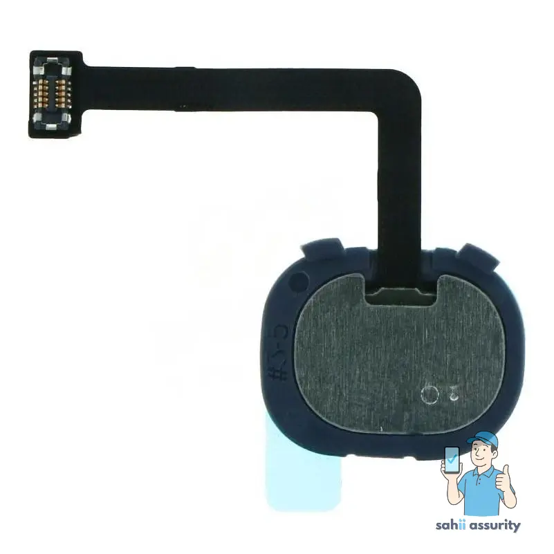 Fingerprint Sensor with Flex Cable for Samsung Galaxy M30 Black thumbnail